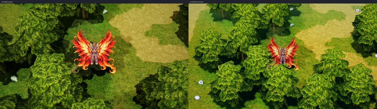 Field by day: Classic / Enhanced