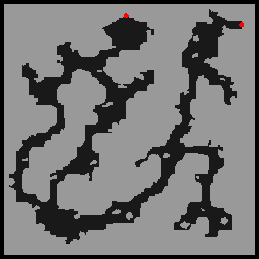 แผนที่ย่อย Abyss Lake Underground Cave 2F