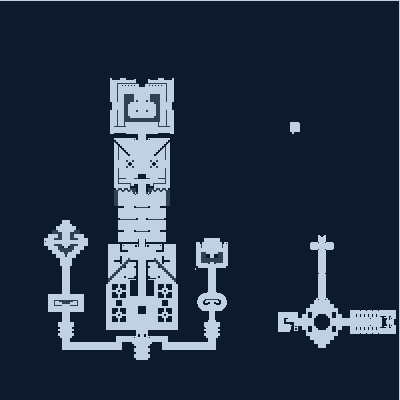 แผนที่ย่อย Gefn Castle