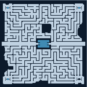 แผนที่ย่อย Ancient Shrine Maze