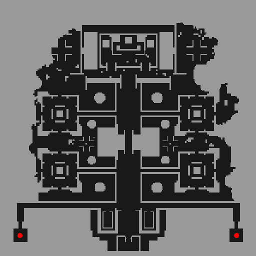 แผนที่ย่อย Inside Ancient Shrine