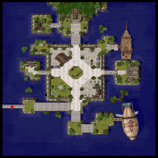 แผนที่ Izlude, the Satellite City