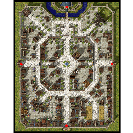 ภาพแผนที่เมืองประกอบโบนัสยามค่ำ · ไม่มี NPC ประจำ