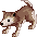 มอนสเตอร์ image: Baby Desert Wolf