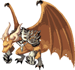 ภาพมอนสเตอร์ HAZ Dragon Yellow