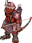 ภาพมอนสเตอร์ Red Orc Archer