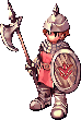 รูปลักษณ์ Croix Knight ในเกม
