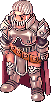 รูปลักษณ์ Senior Crusader ในเกม