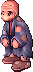 Beggar appearance in the game