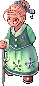 รูปลักษณ์ Hugel Guide Granny ในเกม